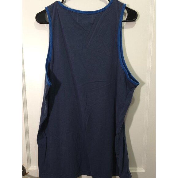 Penguin By Munsingwear Men's Graphic Navy Tank Top XL - Picture 5 of 7